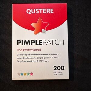 Qustere Pimple Patch Pack — White & Red Box